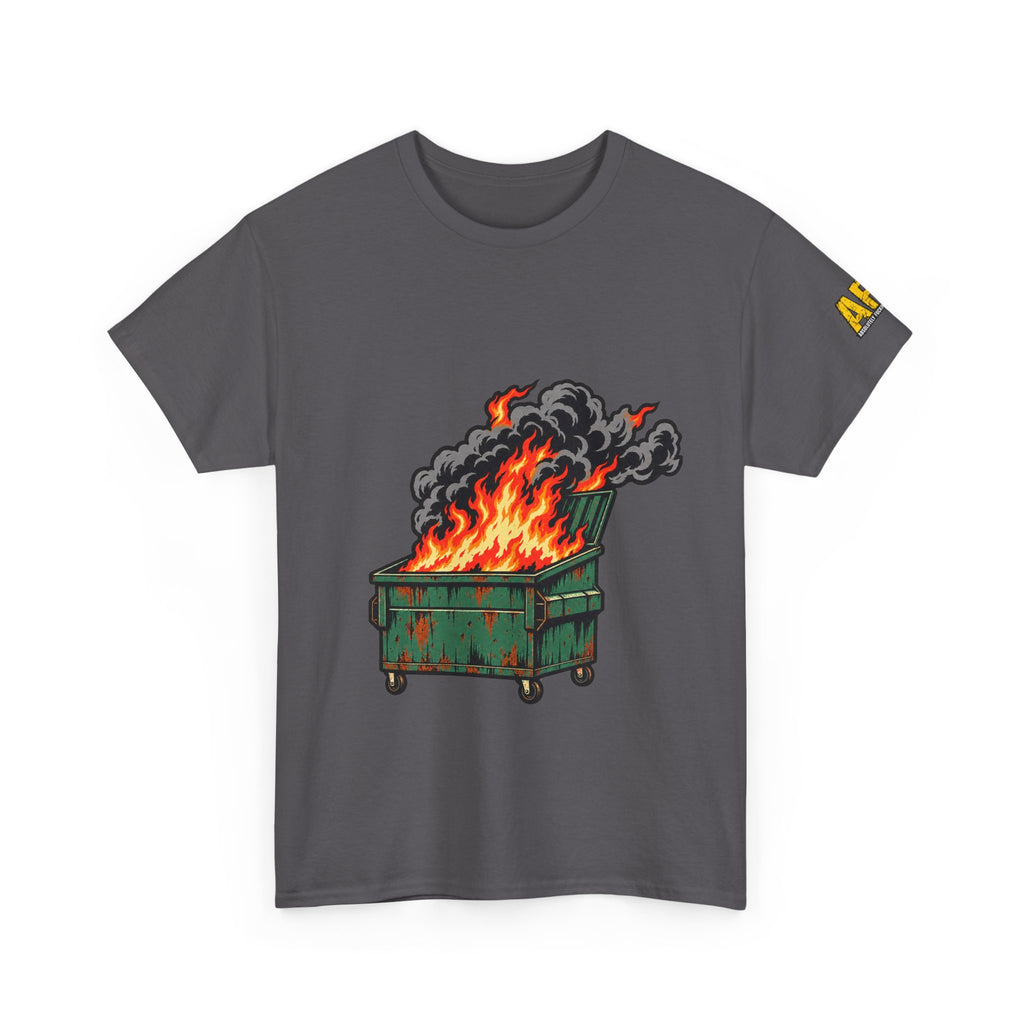 "Dumpster Fire" Unisex Heavy Cotton Tee