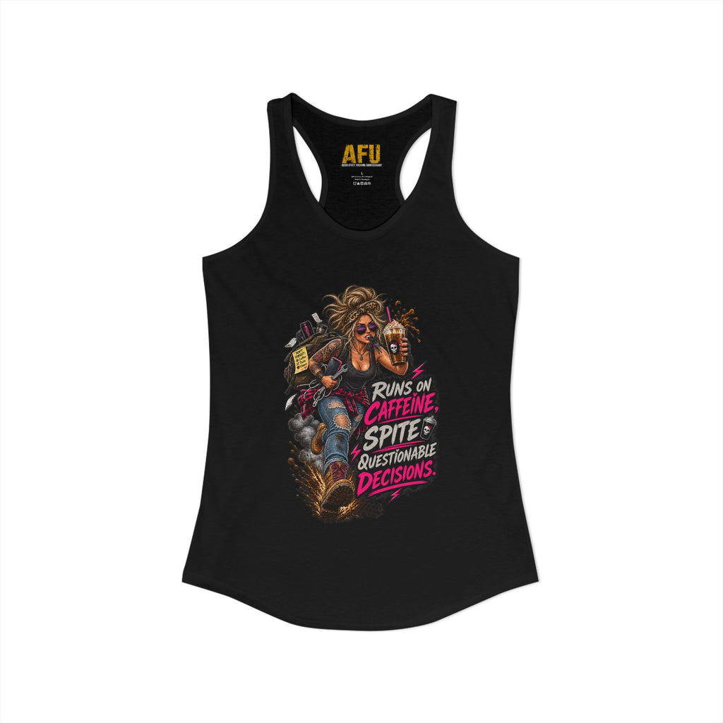 "Caffeine & Spite" Women's Tank