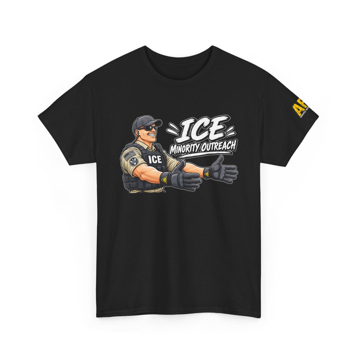 "Minority Outreach" Unisex Heavy Cotton Tee