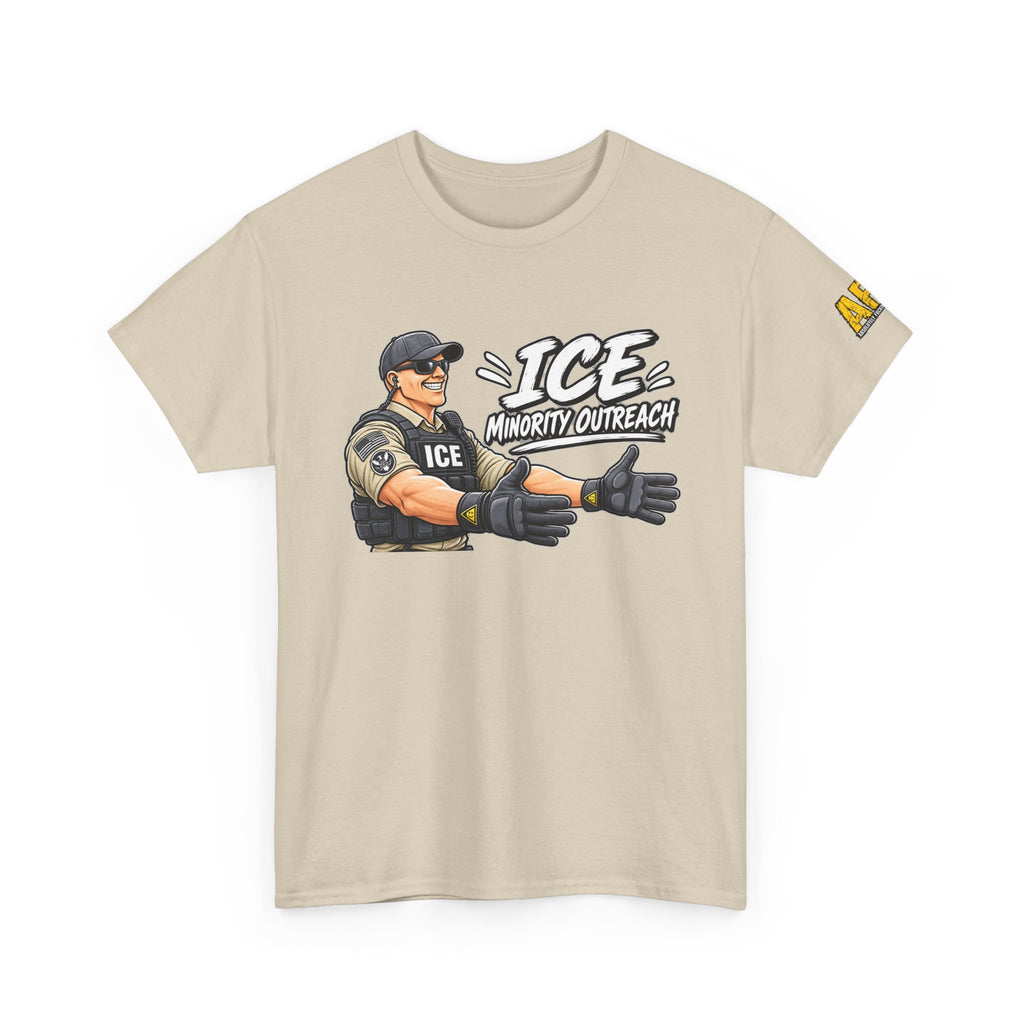 "Minority Outreach" Unisex Heavy Cotton Tee