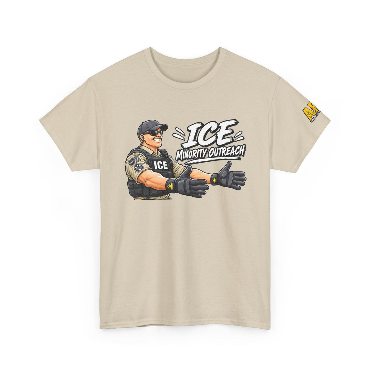 "Minority Outreach" Unisex Heavy Cotton Tee