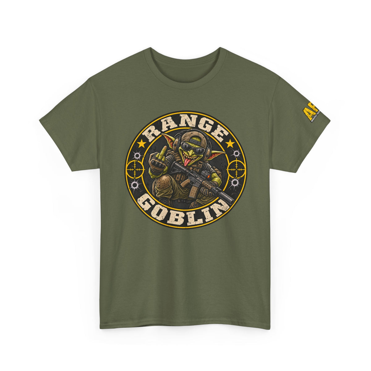 "Range Goblin" Unisex Heavy Cotton Tee