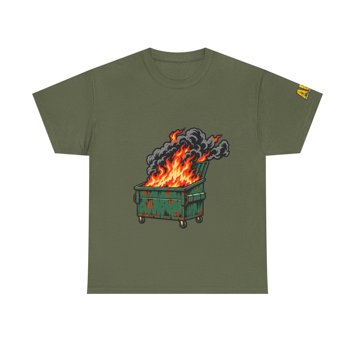 "Dumpster Fire" Unisex Heavy Cotton Tee