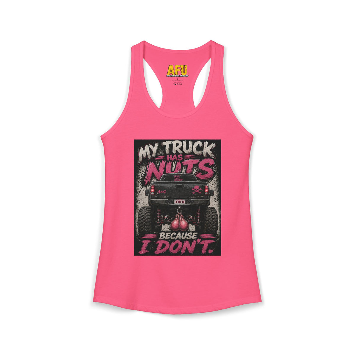 "Truck Nuts" Women's Tank
