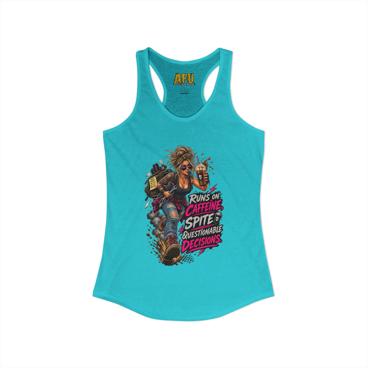 "Caffeine & Spite" Women's Tank