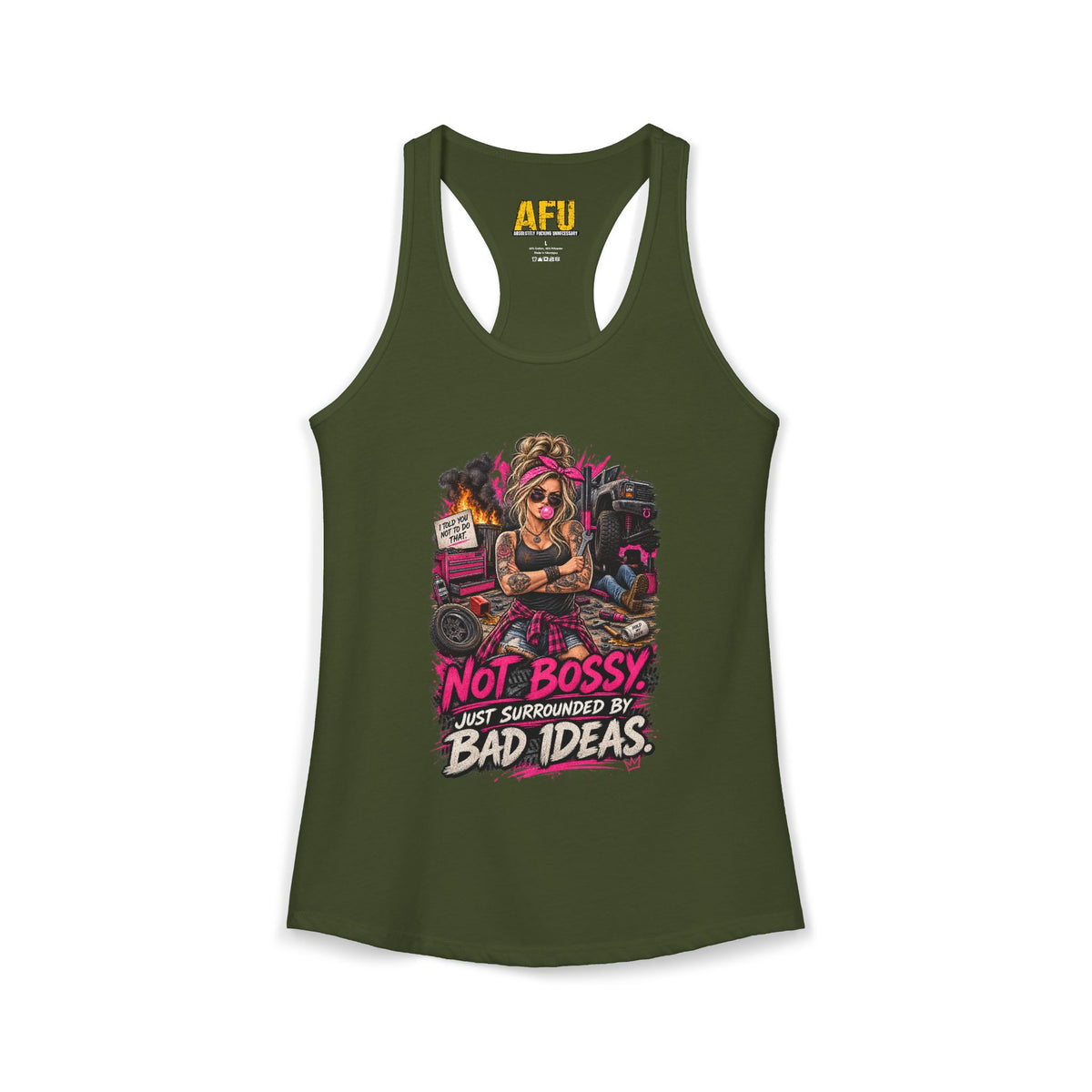 "Not Bossy" Women's Tank