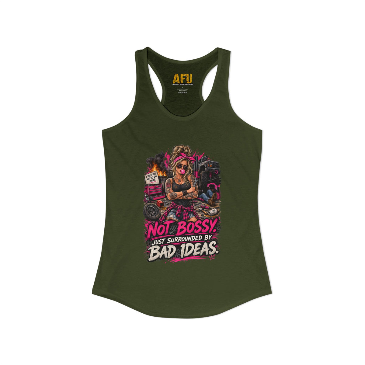 "Not Bossy" Women's Tank