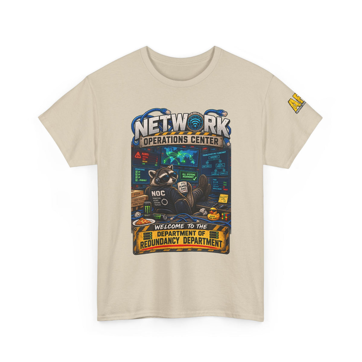 "N.O.C." Unisex Heavy Cotton Tee
