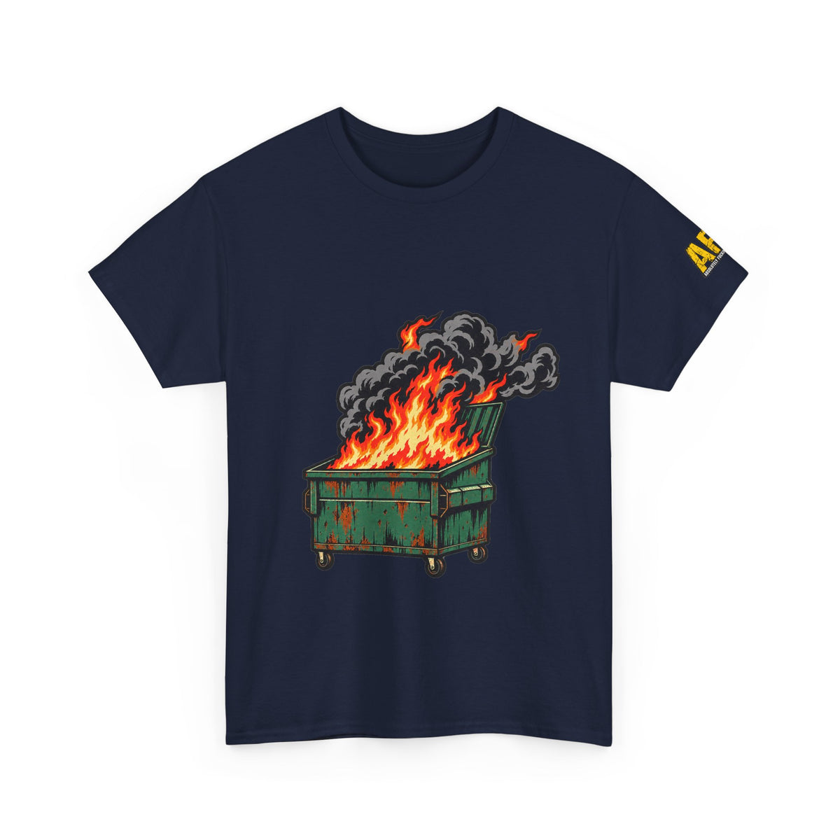 "Dumpster Fire" Unisex Heavy Cotton Tee