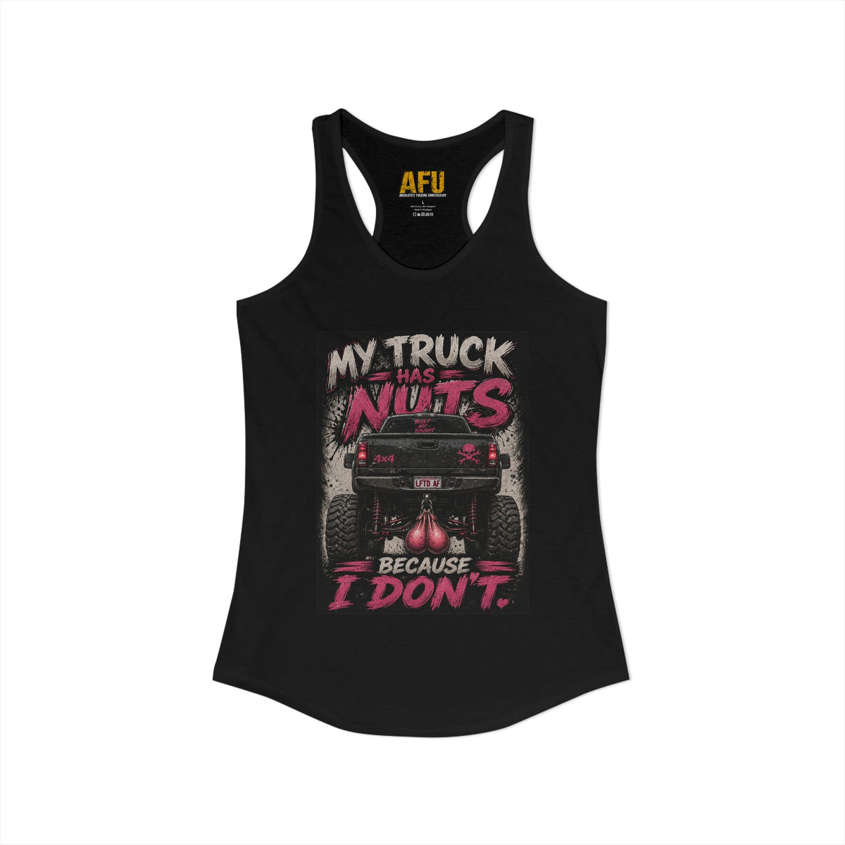"Truck Nuts" Women's Tank
