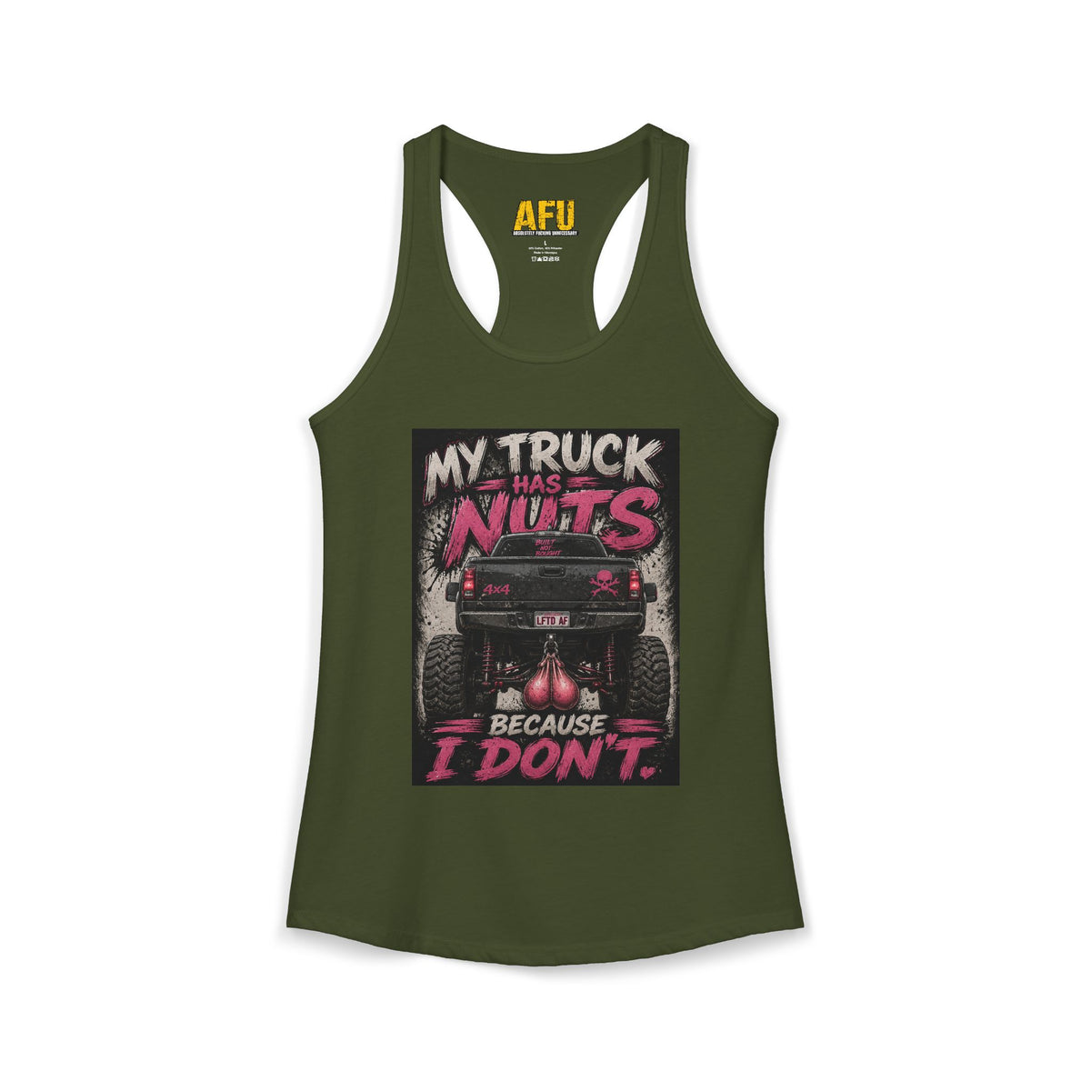 "Truck Nuts" Women's Tank