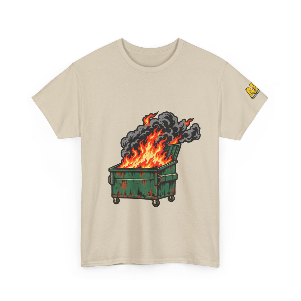 "Dumpster Fire" Unisex Heavy Cotton Tee