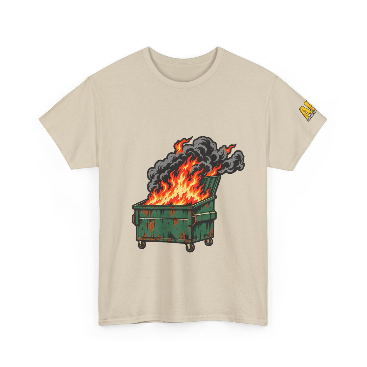 "Dumpster Fire" Unisex Heavy Cotton Tee