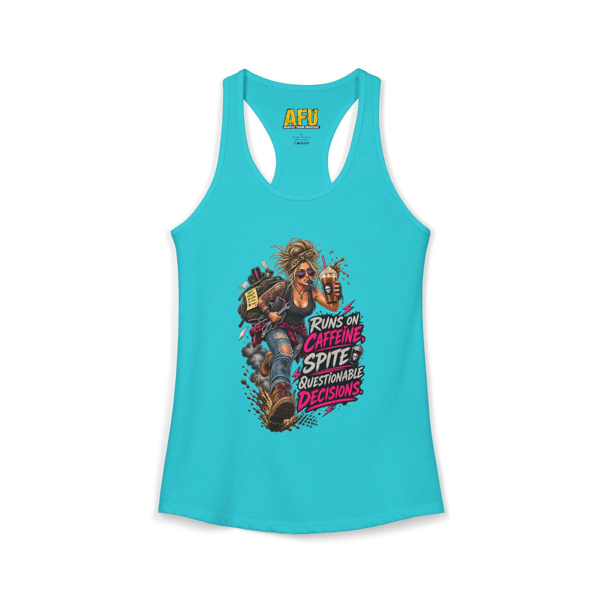 "Caffeine & Spite" Women's Tank