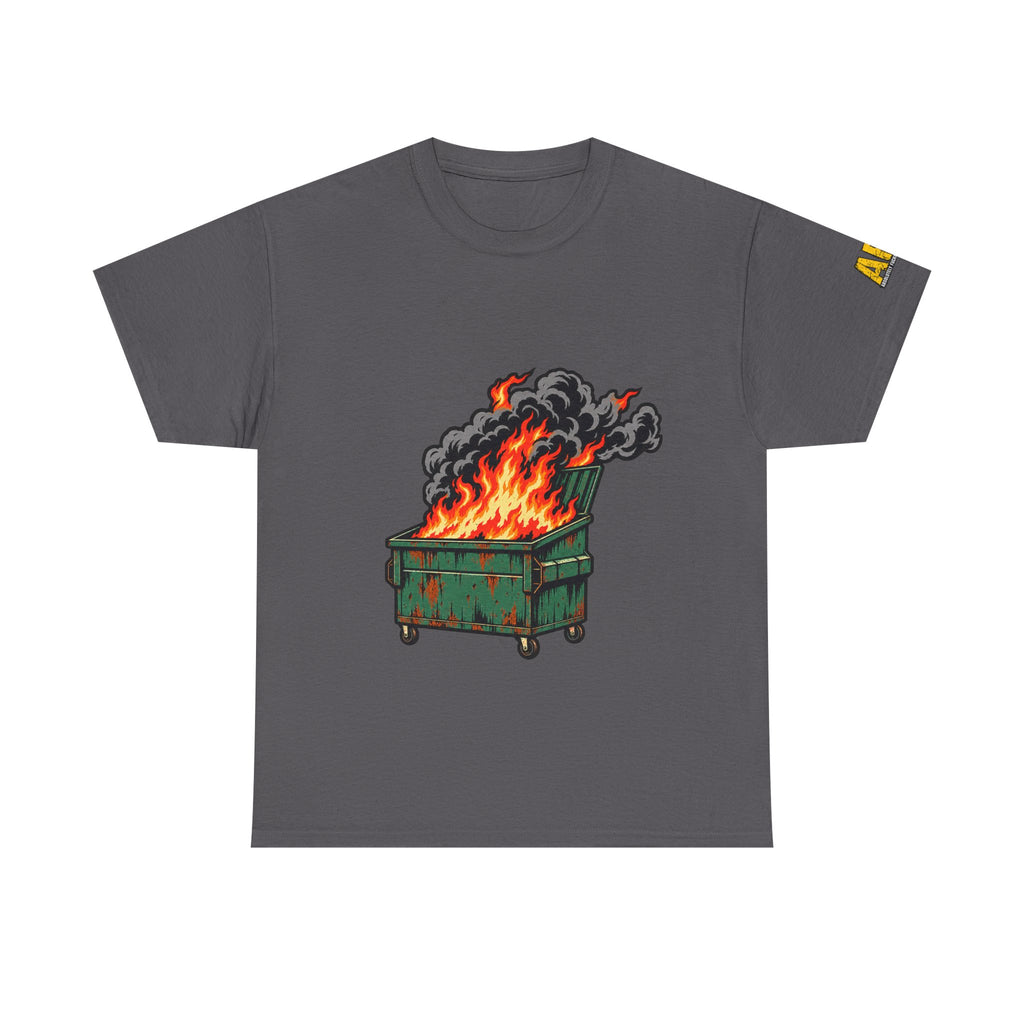 "Dumpster Fire" Unisex Heavy Cotton Tee