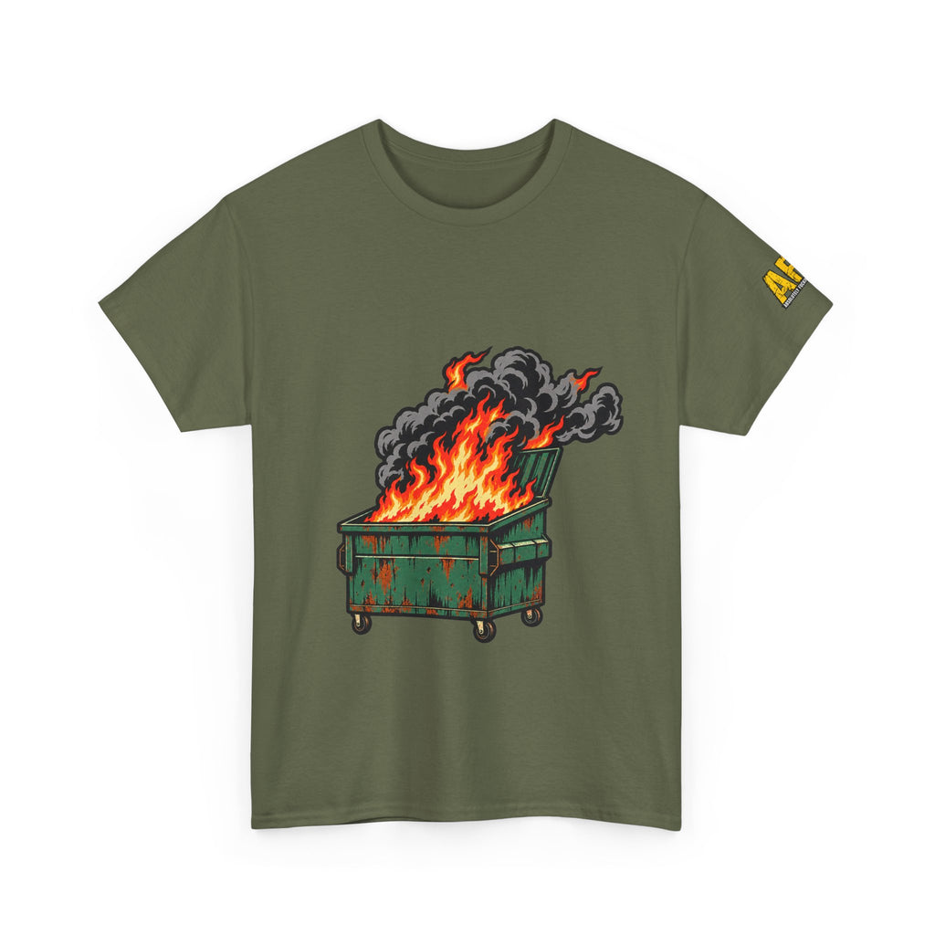 "Dumpster Fire" Unisex Heavy Cotton Tee