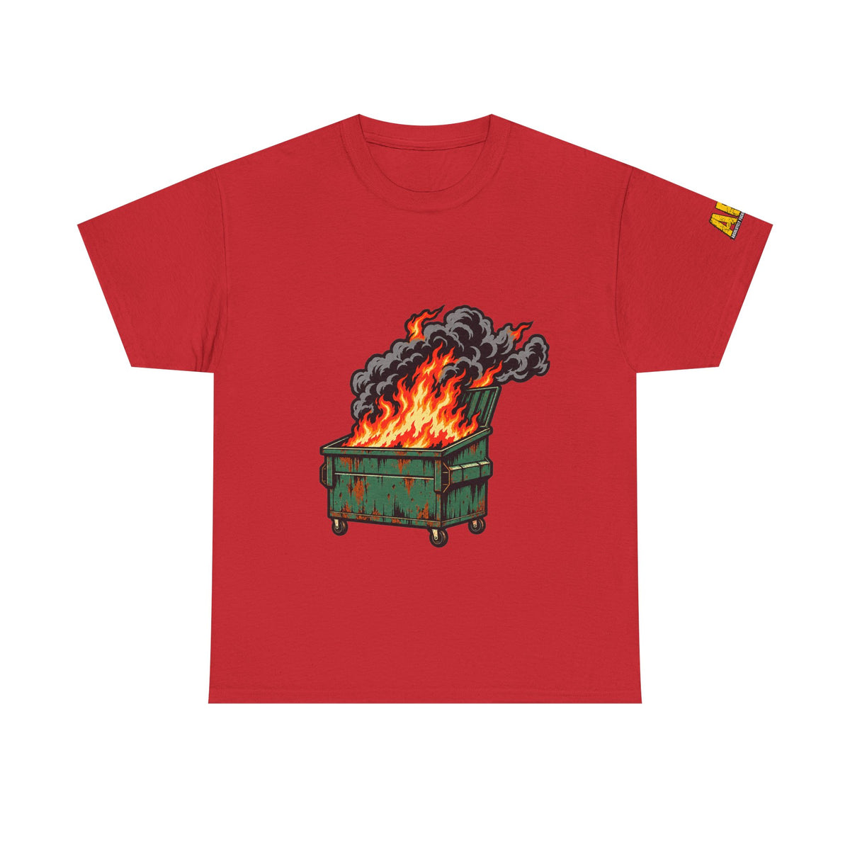 "Dumpster Fire" Unisex Heavy Cotton Tee