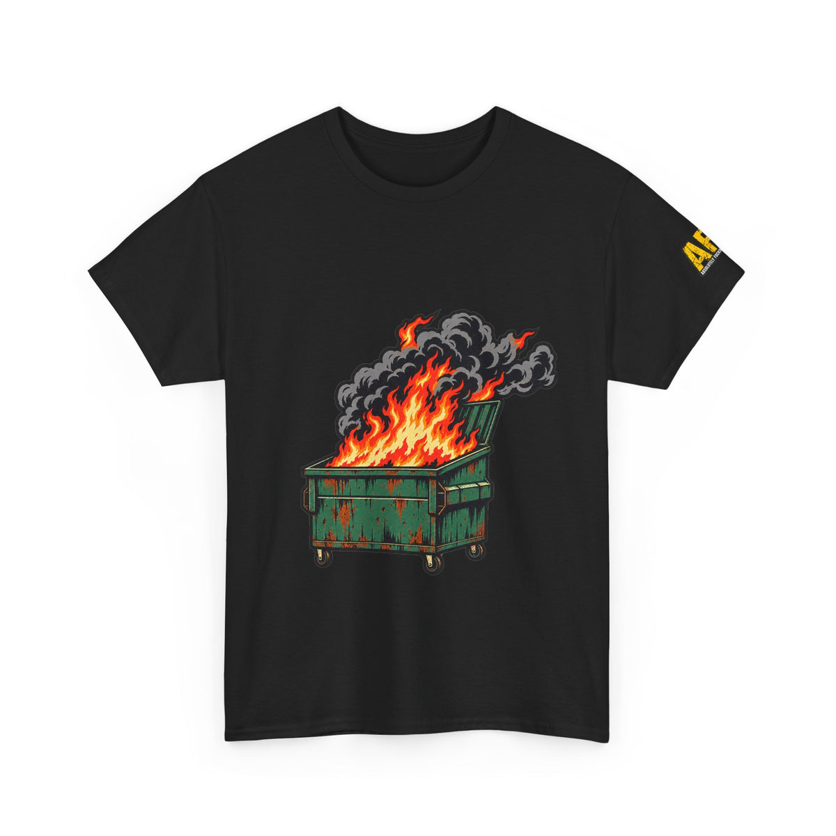 "Dumpster Fire" Unisex Heavy Cotton Tee