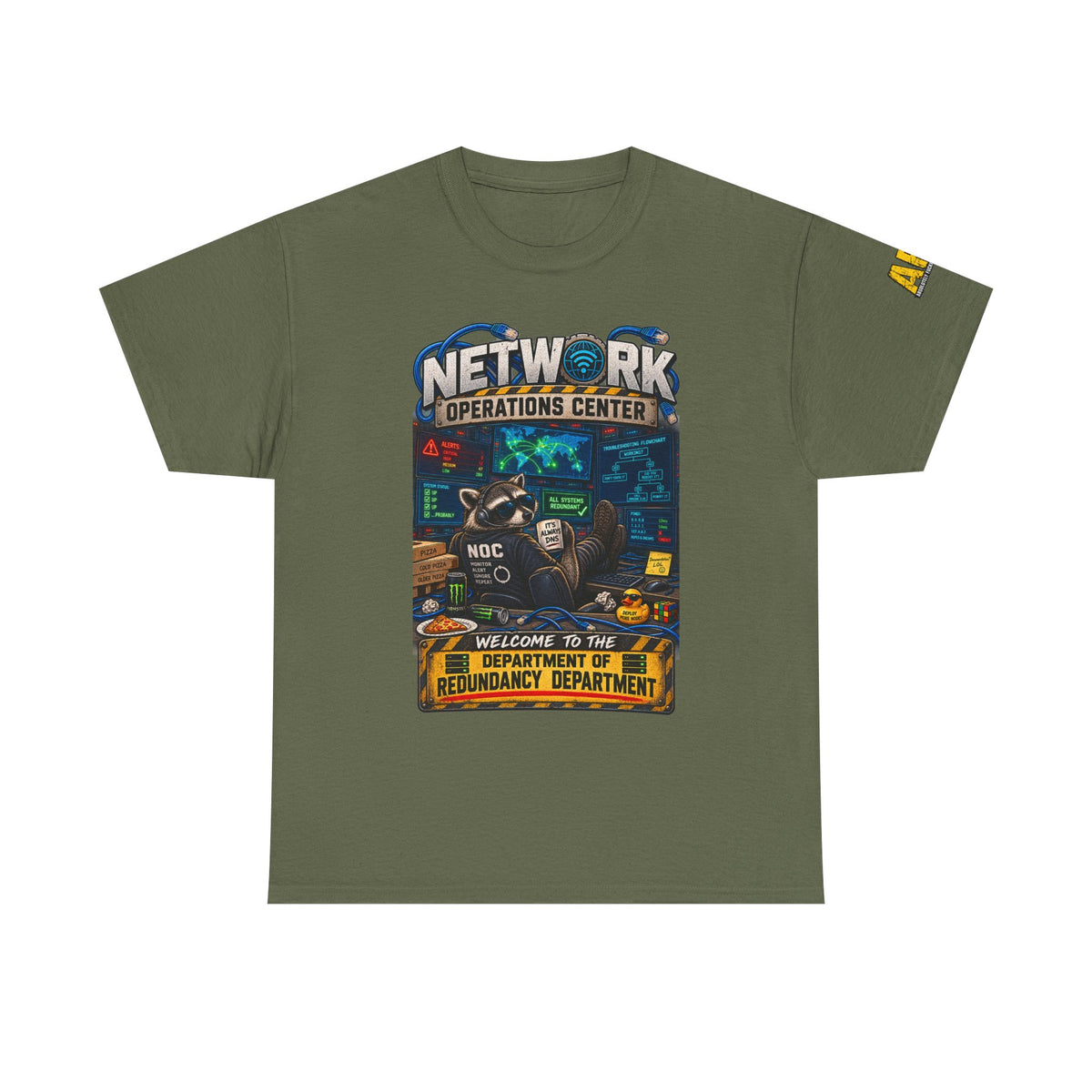 "N.O.C." Unisex Heavy Cotton Tee
