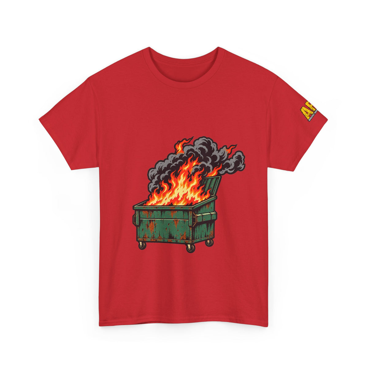 "Dumpster Fire" Unisex Heavy Cotton Tee