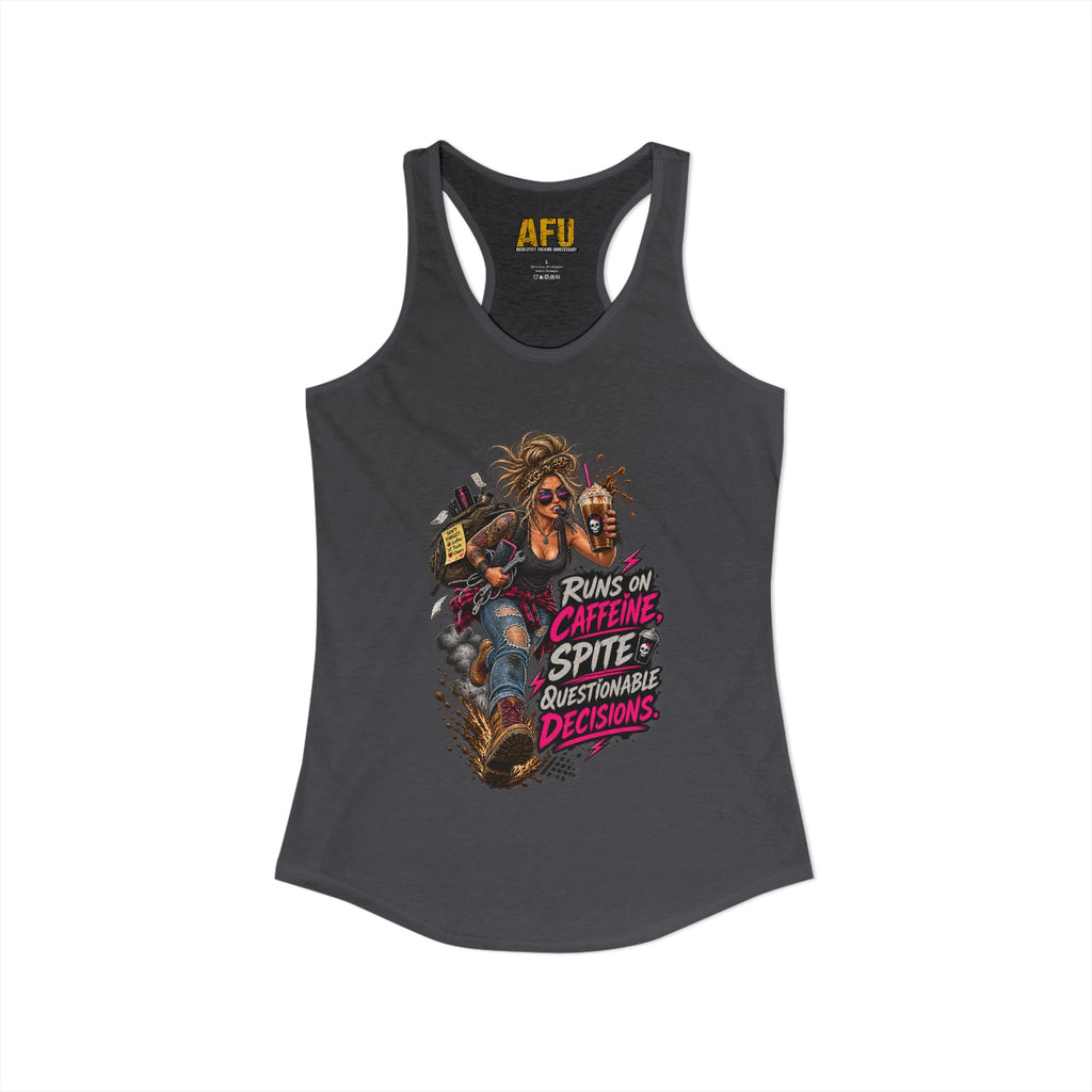 "Caffeine & Spite" Women's Tank